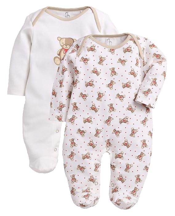 BabyGo Half Sleeves Baby Romper| 100% Cotton Rompers for New Born Baby| Baby Dress | Sleepsuit for Baby Girls| Onesies| 0-3M| 3-6M| 6-9M| 9-12M| Infant Clothes - Image 2