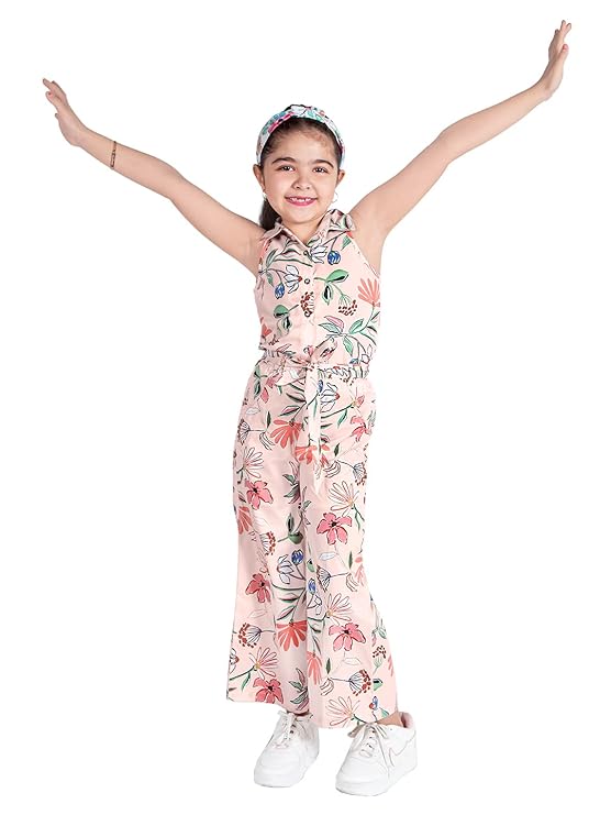 Naughty Ninos Girls Floral Top & Palazzos Sets for 3 to 15 Years - Image 2