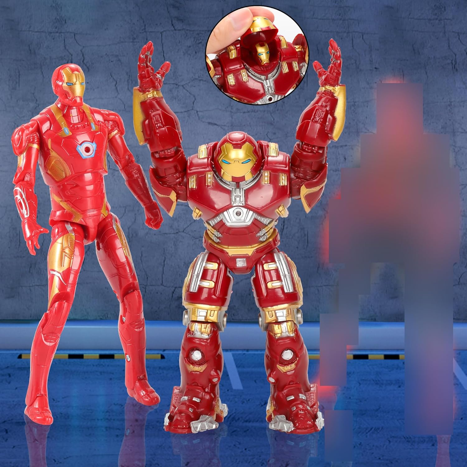 7Pcs Superhero Action Figures Toys, Collectible Figures Gift for Kids and Fans Obsessed with Character Collections - Image 2