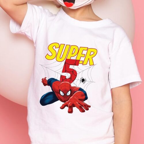 baby boy 5th Birthday and 4-5 Yr Kids Cotton T-shirt