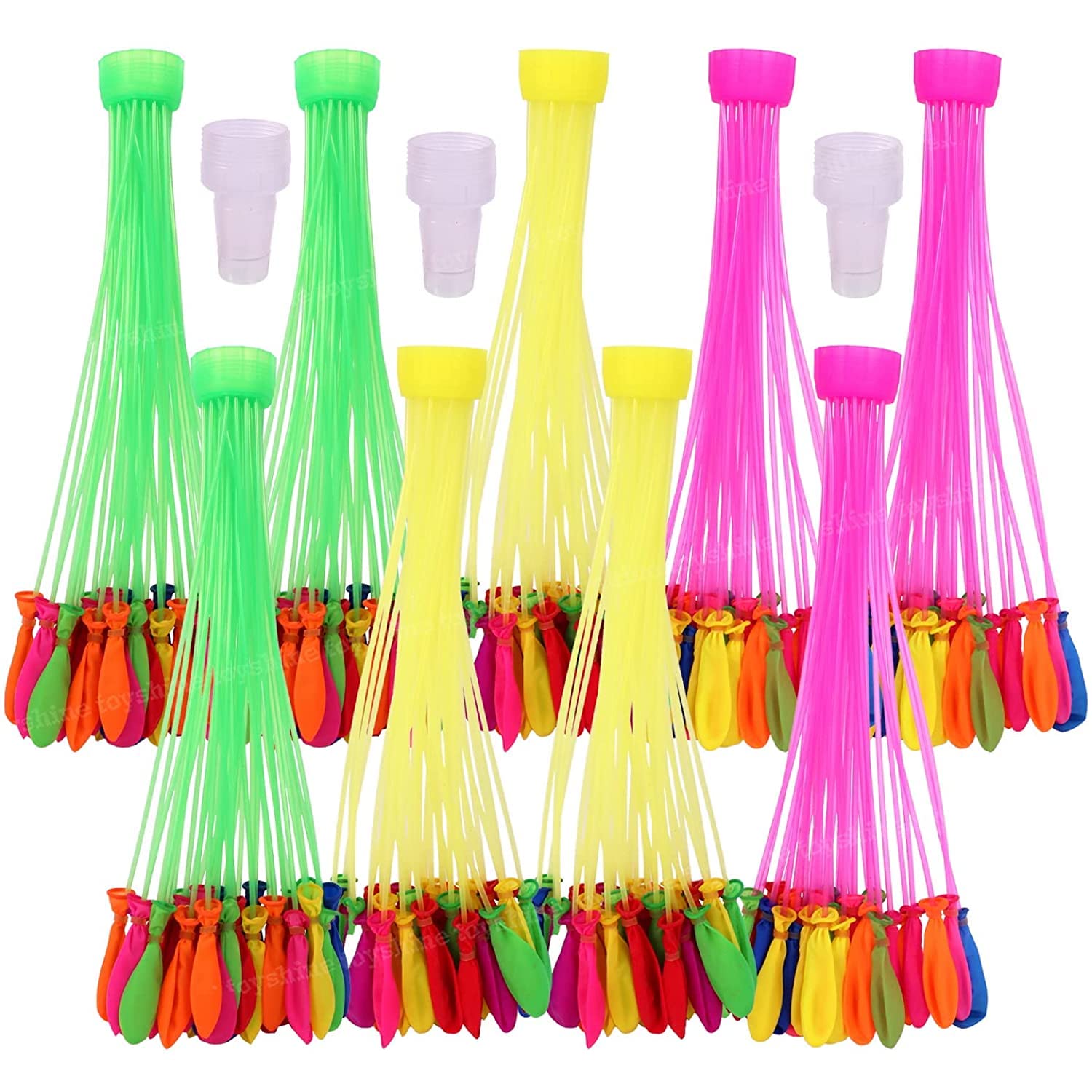 333 Magic Water Balloons - Splash into Fun with Quick-Fill Self-Sealing Party Balloons - Summer Outdoor Water Games for Kids and Adults - Colorful, Biodegradable, and Mess-Free Water Balloon Bundle! - Image 4