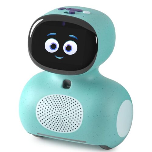 MIKO Mini with 30 Days Free Max: AI Robot for Kids (Blue)