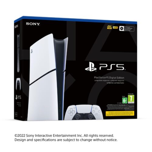 SONY PlayStation5 Digital Edition (slim) CFI-2008B01X 1 TB  (White)
