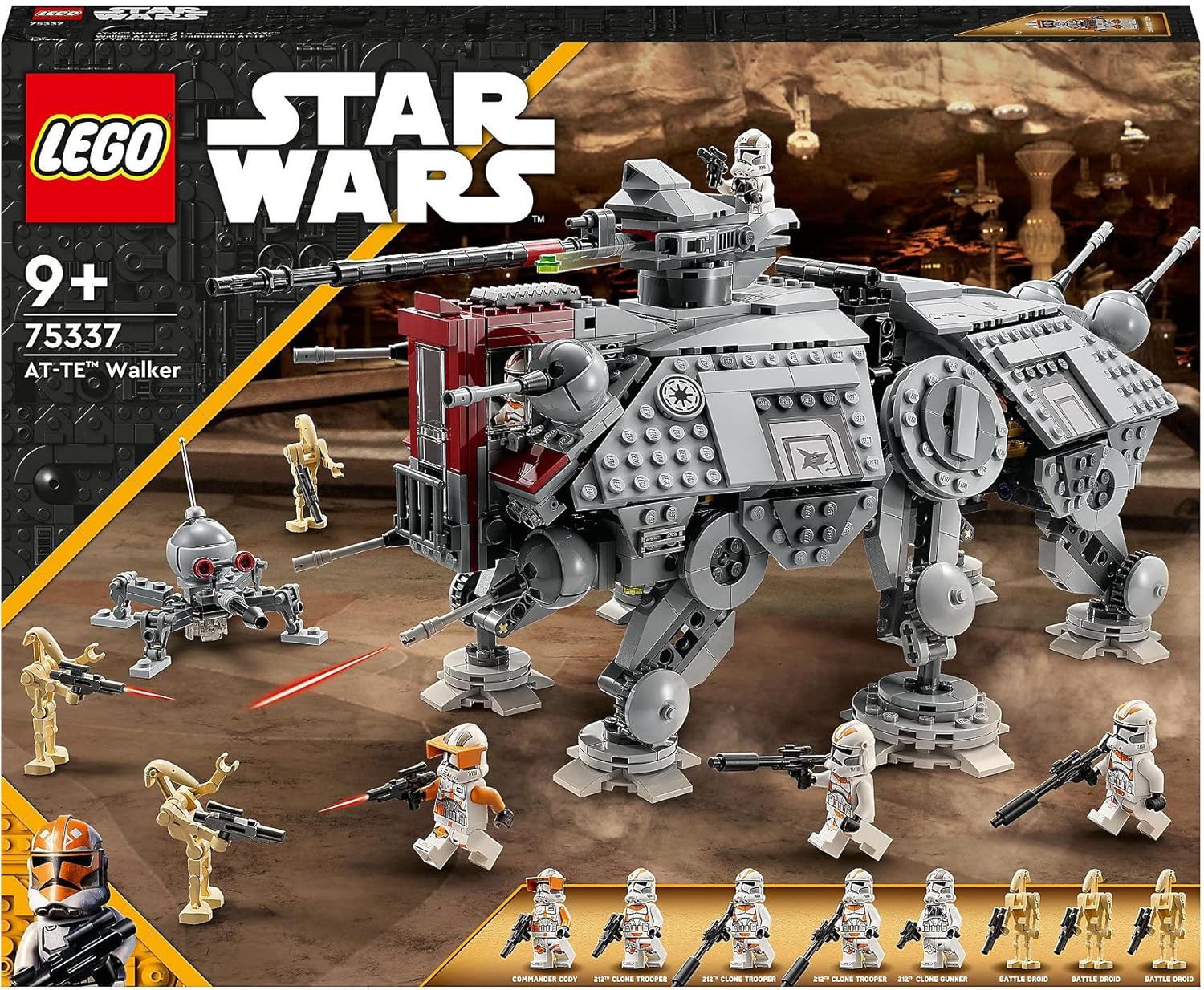 LEGO Star Wars at-TE Walker 75337 Building Kit (1,082 Pieces)