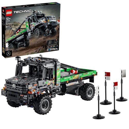 LEGO Technic 4X4 Mercedes-Benz Zetros Trial Truck 42129 Building Kit (2,110 Pieces), Multi Color