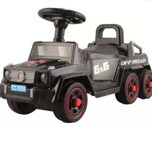 Toyzoy Starlight Lite Manual Push Ride on For Boys & Girls Age Grouo 2+ Years Rideons & Wagons Non Battery Operated Ride On  (Black)